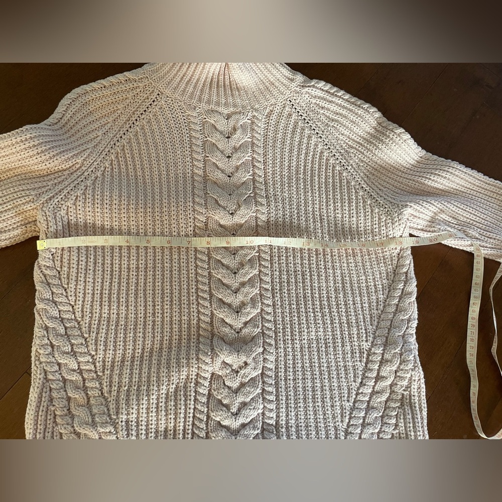 Lululemon bring the cozy turtle neck cotton blend sweater size 4 - Picture 8 of 8